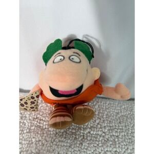 Little Caesars Pizza Mascot Caesar Plush Toy Vintage Advertising Collectible 6"